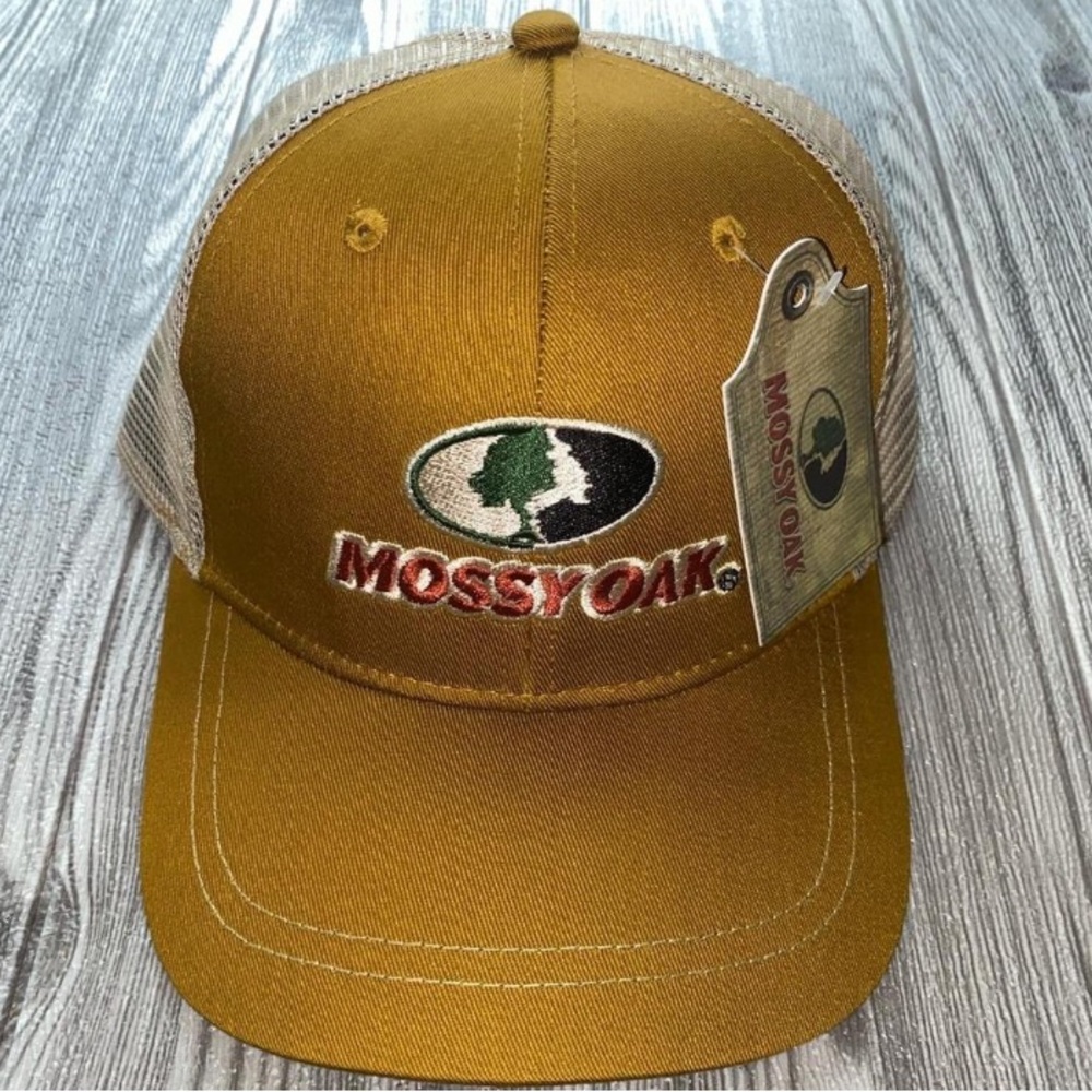 Mossy Oak Brown and Tan Cap